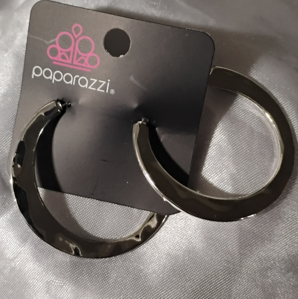 Paparazzi Silver Hoop Earrings